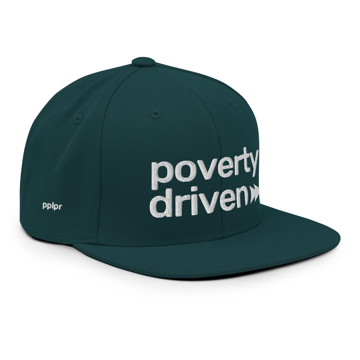 Peoplepreneur® - POVERTY DRIVEN Snapback