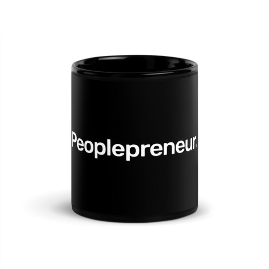 Peoplepreneur® Glossy Mug - Classic Black