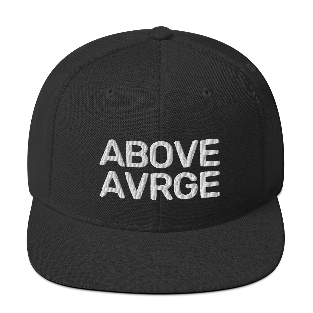 Peoplepreneur® - ABOVE AVRGE Snapback