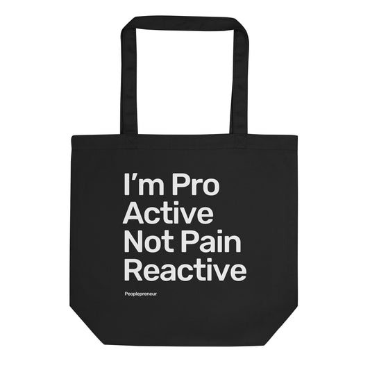 Peoplepreneur® - Eco Tote Bag [Pro Active]