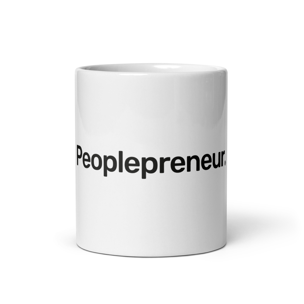 Peoplepreneur® Glossy Mug - Classic White